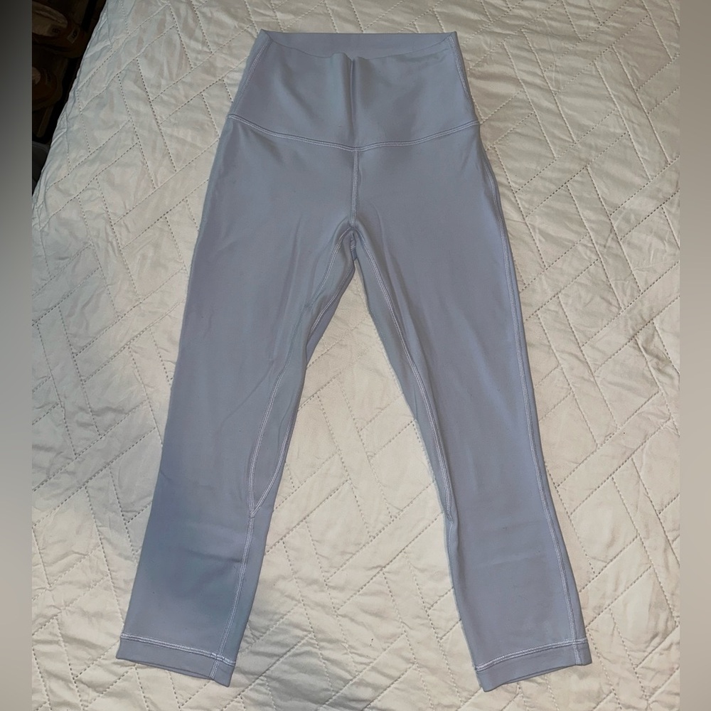 Pastel blue Lululemon Align 21”Leggings